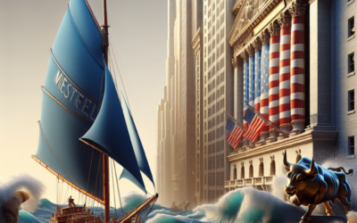 « Mistral se met en route pour Wall Street : prête à conquérir les marchés (ou au moins à tenter une danse au bal des actions)! »
